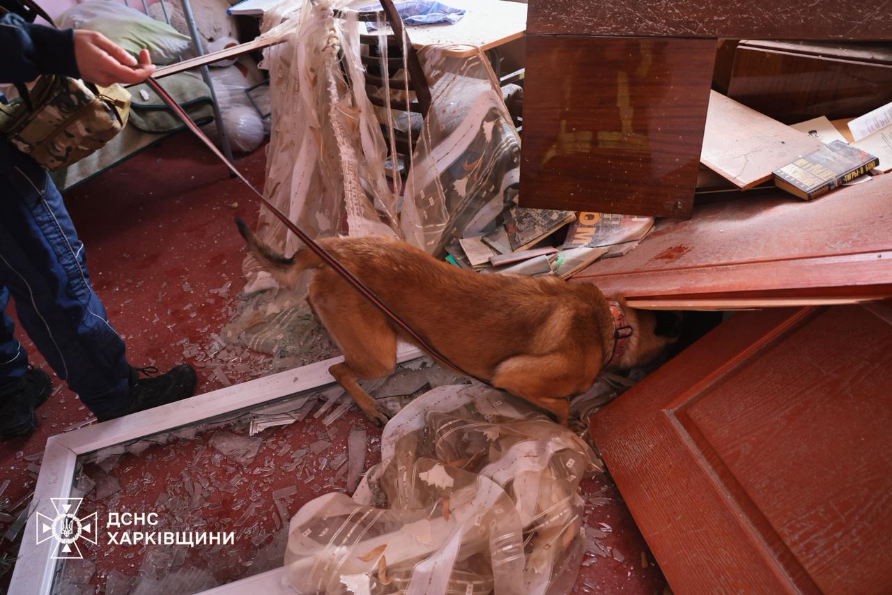 Наслідки нічної атаки на Харківщині